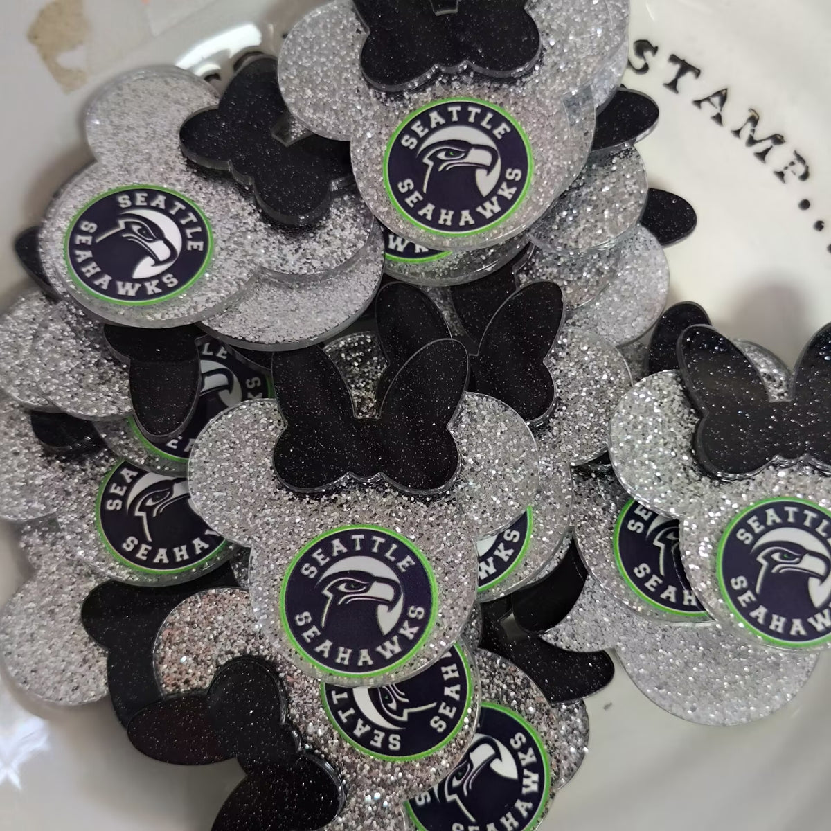 Sports Acrylic Beads