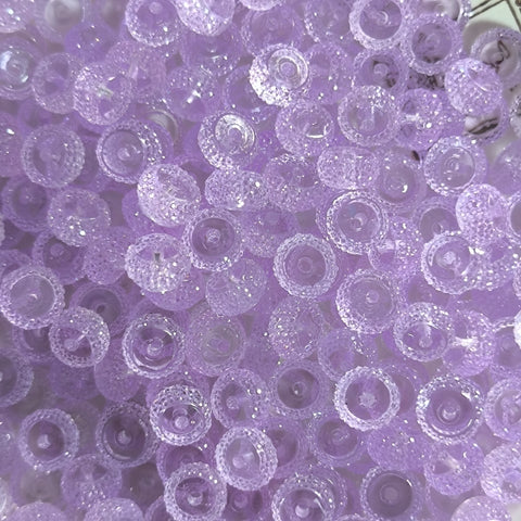 Purple Beads spacer 10mm for beadable pen