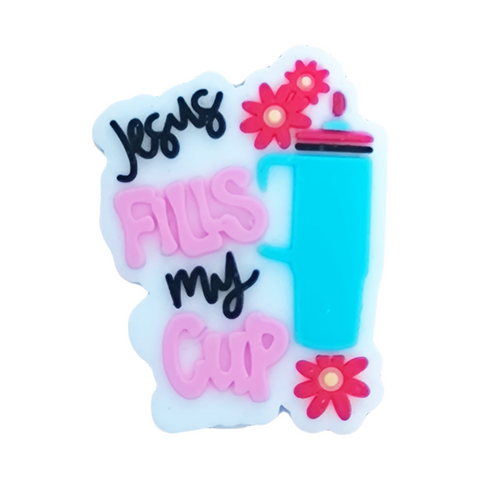 Jesus Fius My Cup Silicone Focal Beads For Beaded Pen