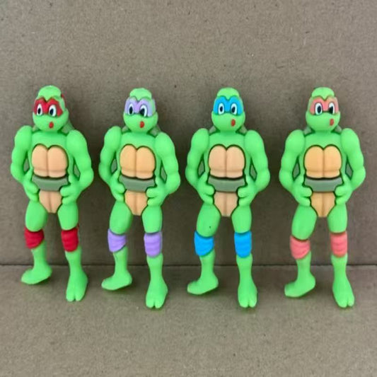cartoon turtle silicone beads for pen making DIY